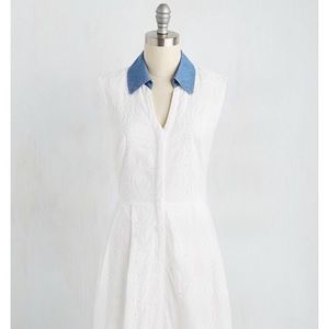 A Park Contrast dress